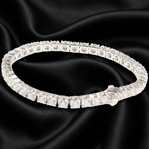 9ct Lab-Grown Diamond Classic Tennis Bracelet