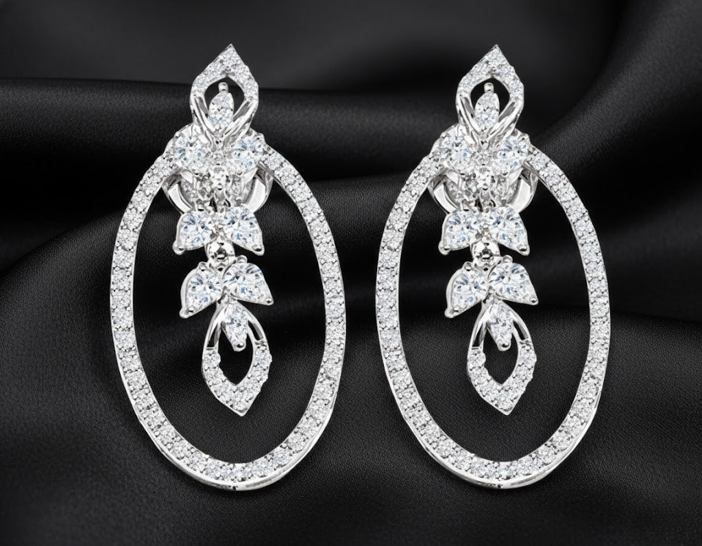Dual Elegance Convertible Earrings | 2.8 Ct Lab Diamonds