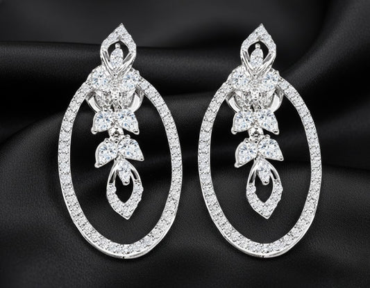 Dual Elegance Convertible Earrings | 2.8 Ct Lab Diamonds