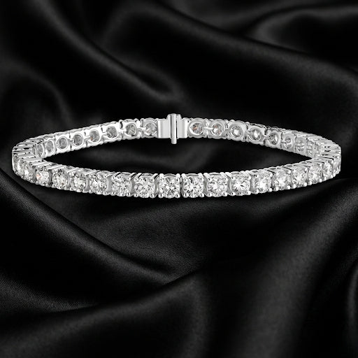 9ct Lab-Grown Diamond Classic Tennis Bracelet