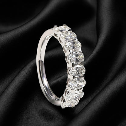 1.9 ct Oval Diamond White Gold Ring
