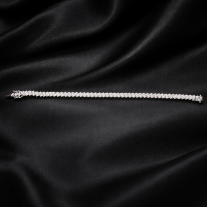 7.11ct Lab-Grown Marquise Diamond Fluid Silhouette Bracelet